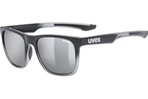 UVEX lgl 42 Okulary sportowe w kolorze czarnym w kat. S3 ochrona UV100% + pokrowiec