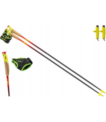 Kije kijki biegowe Trail Running Nordic Walking LEKI Vertical 135 cm