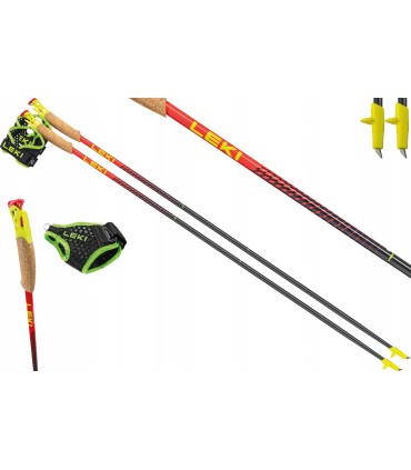 Kije kijki biegowe Trail Running Nordic Walking LEKI Vertical K 125 cm