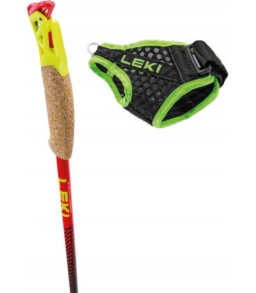 Kije kijki biegowe Trail Running Nordic Walking LEKI Vertical K 130 cm