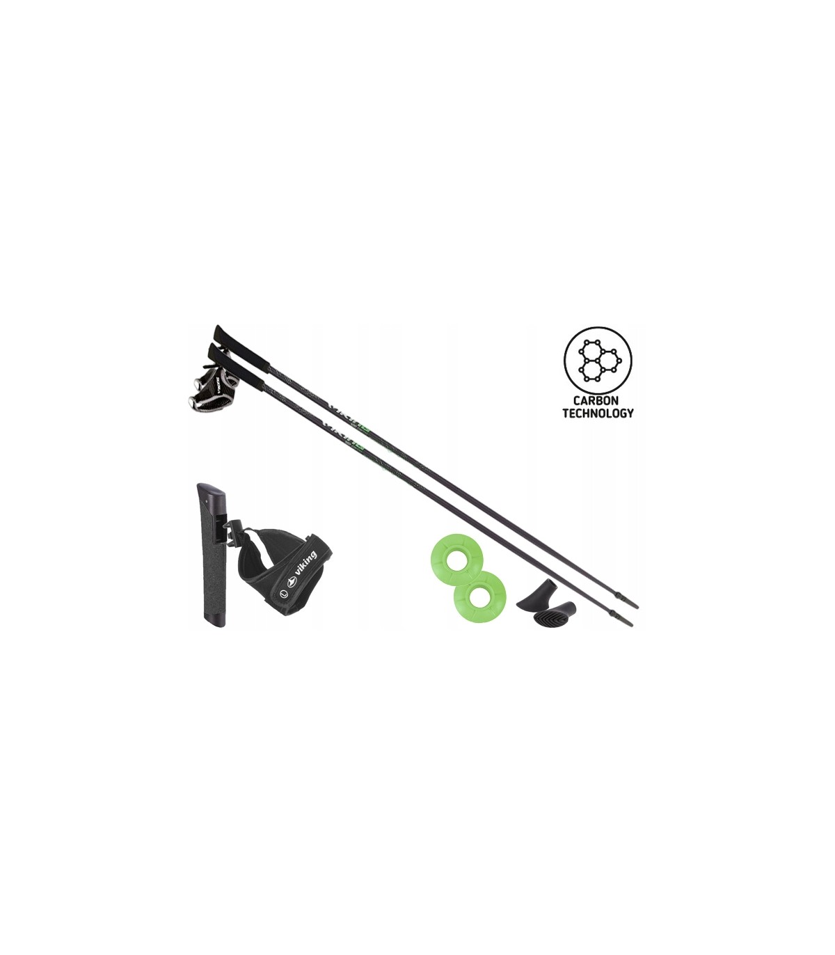 Kije kijki Nordic Walking Viking Forrester 105 cm