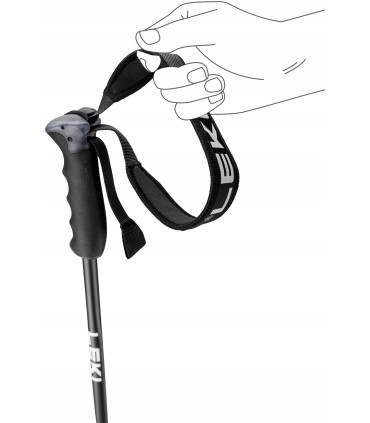 Kije kijki zjazdowe narciarskie LEKI Neolite Airfoil 65348241 125cm