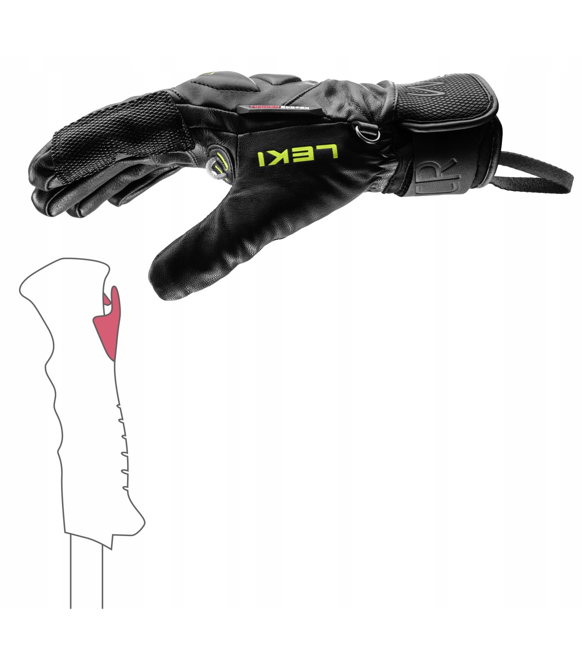 Rękawice narciarskie rękawiczki LEKI WORLDCUP WCR Venom Speed 3D 9.0
