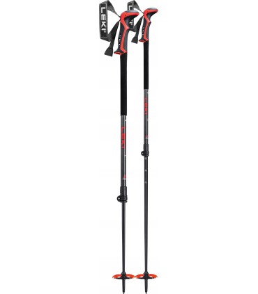 Kije kijki Skitourowe trekkingowe LEKI HAUTE ROUTE 2 65227401 110-150cm