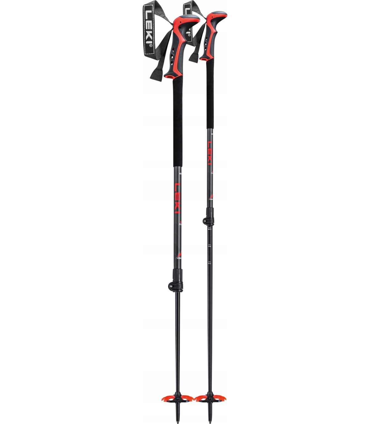 Kije kijki Skitourowe trekkingowe LEKI HAUTE ROUTE 2 65227401 110-150cm