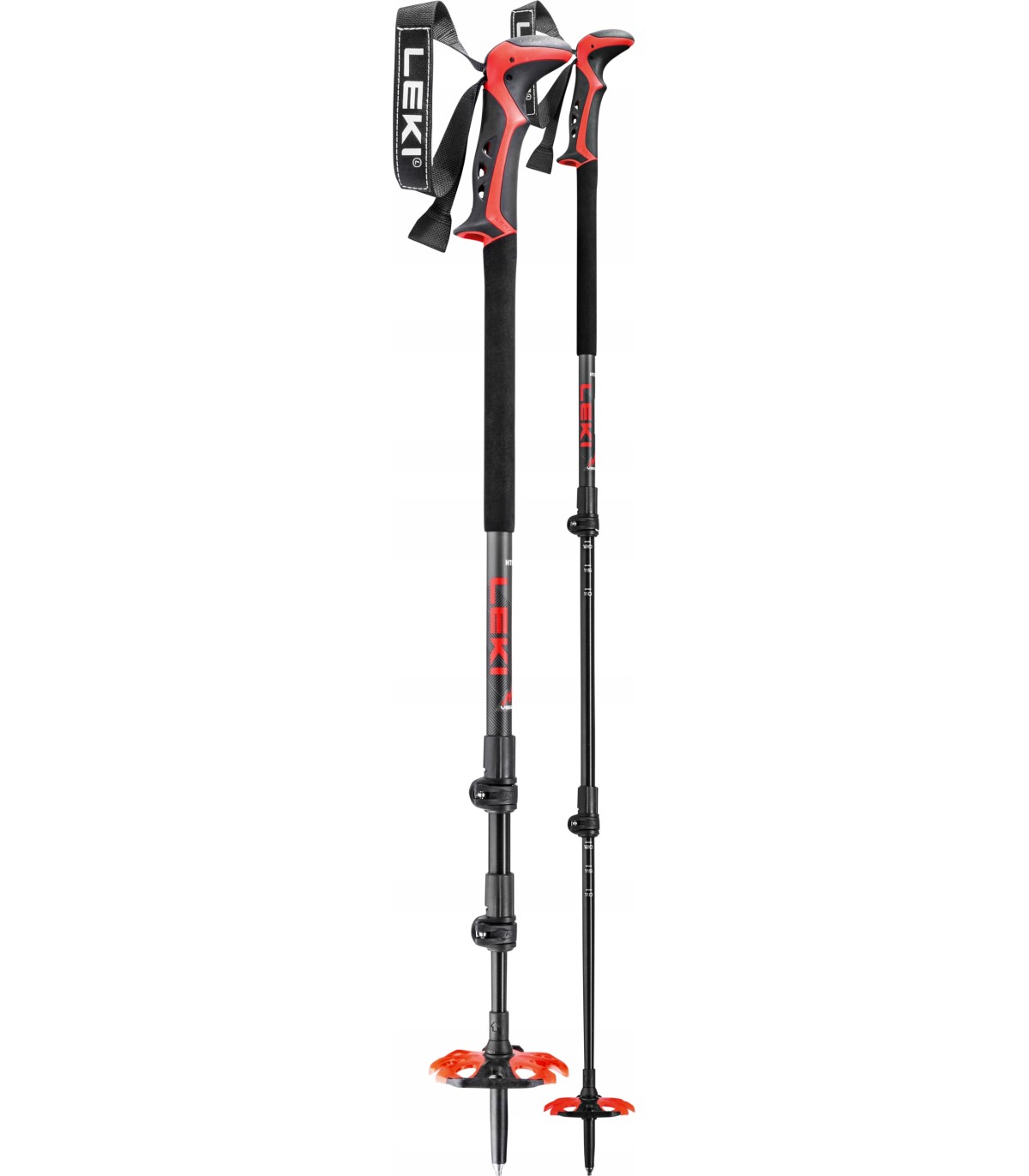 Kije kijki Skitourowe trekkingowe LEKI HAUTE ROUTE 3 65227451 110-150cm