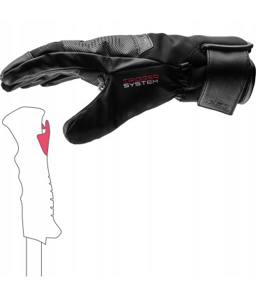 Rękawice narciarskie LEKI Performance 3D Gore-Tex Primaloft 653854301 10.0