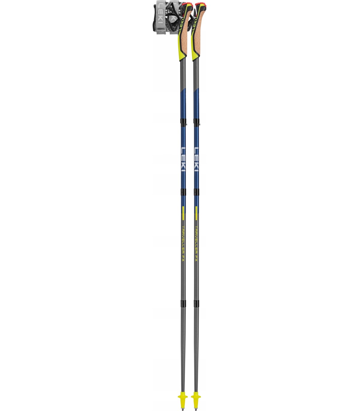 Kije kijki NordicWalking LEKI Traveller FX.One Carbon 105 cm składane