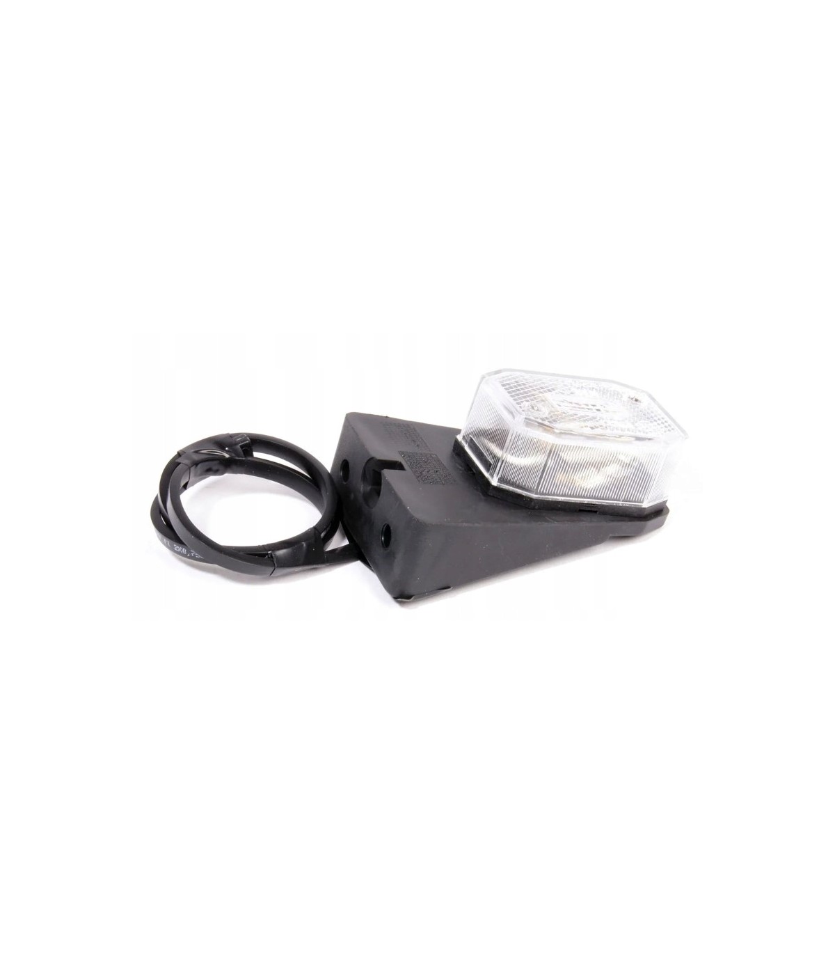 Lampa lampka Aspöck obrysowa biała do przyczepy lewa prawa Brenderup 12V
