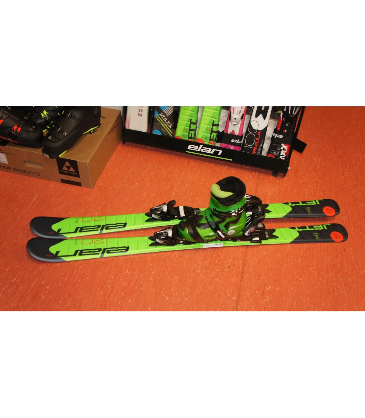 Narty dziecięce ELAN Shift JETT EL4.5 U-Flex 80cm