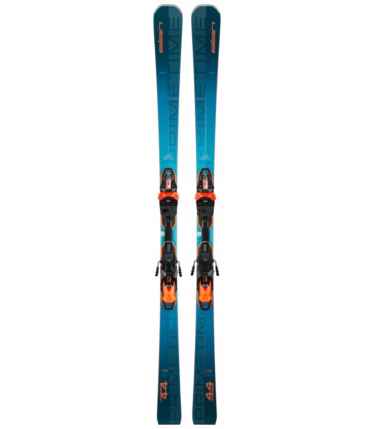 Narty zjazdowe ELAN PRIMETIME 44 172cm EMX 12.0 Jak Amphibio 2024/25 NOWOŚĆ