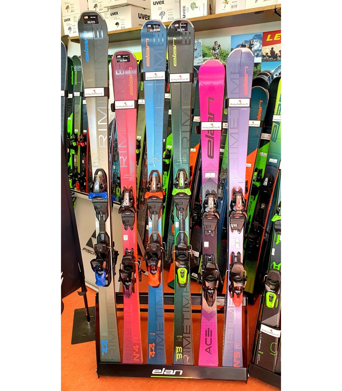 Narty zjazdowe ELAN PRIMETIME N°5 158cm ELW 11.0 Amphibio 2023/2024 NOWOŚĆ!