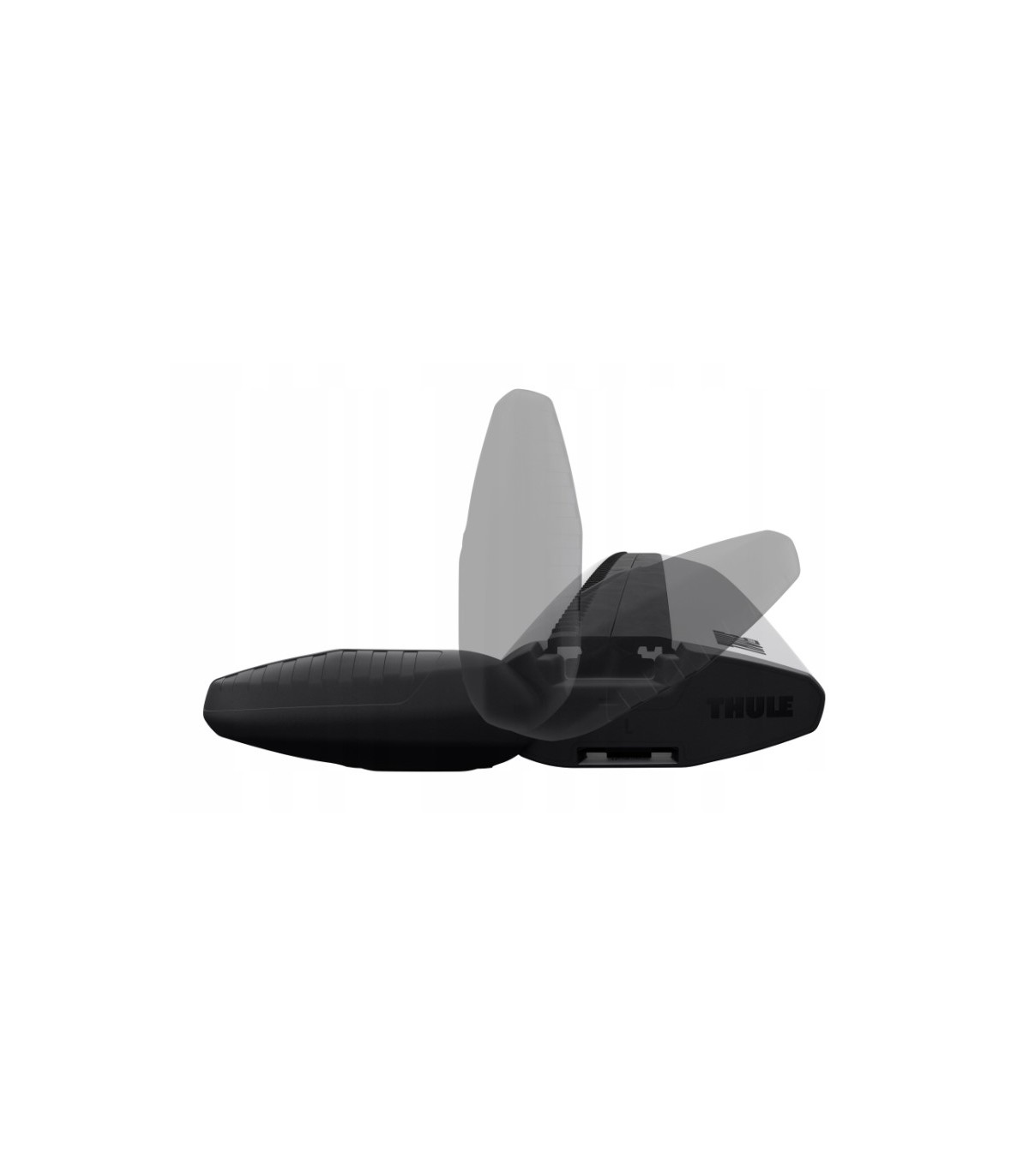 Bagażnik dachowy uniwersalny belki relingi Thule 7104 + WINGBAR EVO 127cm
