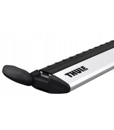 Bagażnik dachowy uniwersalny belki relingi Thule 7104 + WINGBAR EVO 127cm