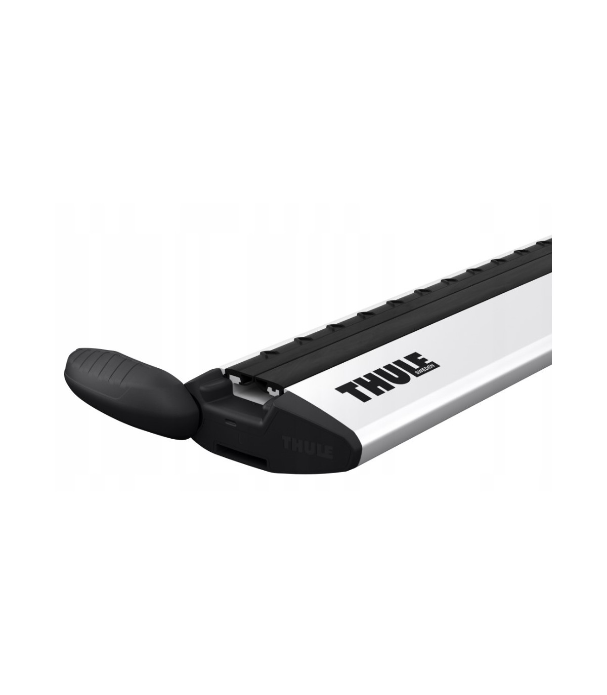 Bagażnik dachowy uniwersalny belki relingi Thule 7104 + WINGBAR EVO 127cm
