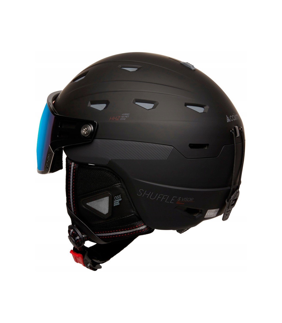 Kask narciarski z szybą Cairn SHUFFLE EVOLIGHT NXT Fotochrom S1-S3 54-56