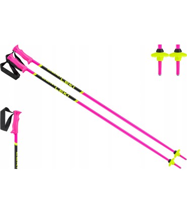 Kijki kije narciarskie dziecięce LEKI RACING KIDS 85cm 65344302