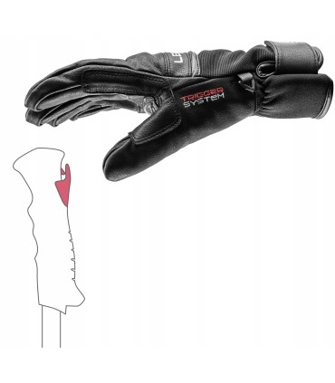Rękawice rękawiczki narciarskie LEKI Lightning Trigger 3D 653806301 9.0