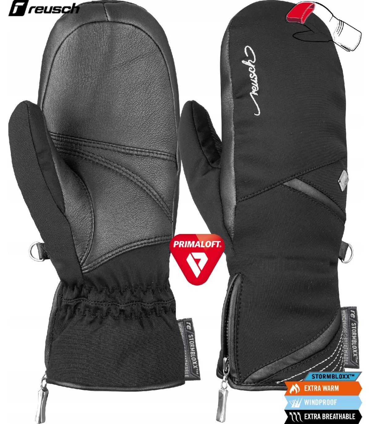 Rękawice REUSCH LORE STORMBLOXX Primaloft MITT 6.5