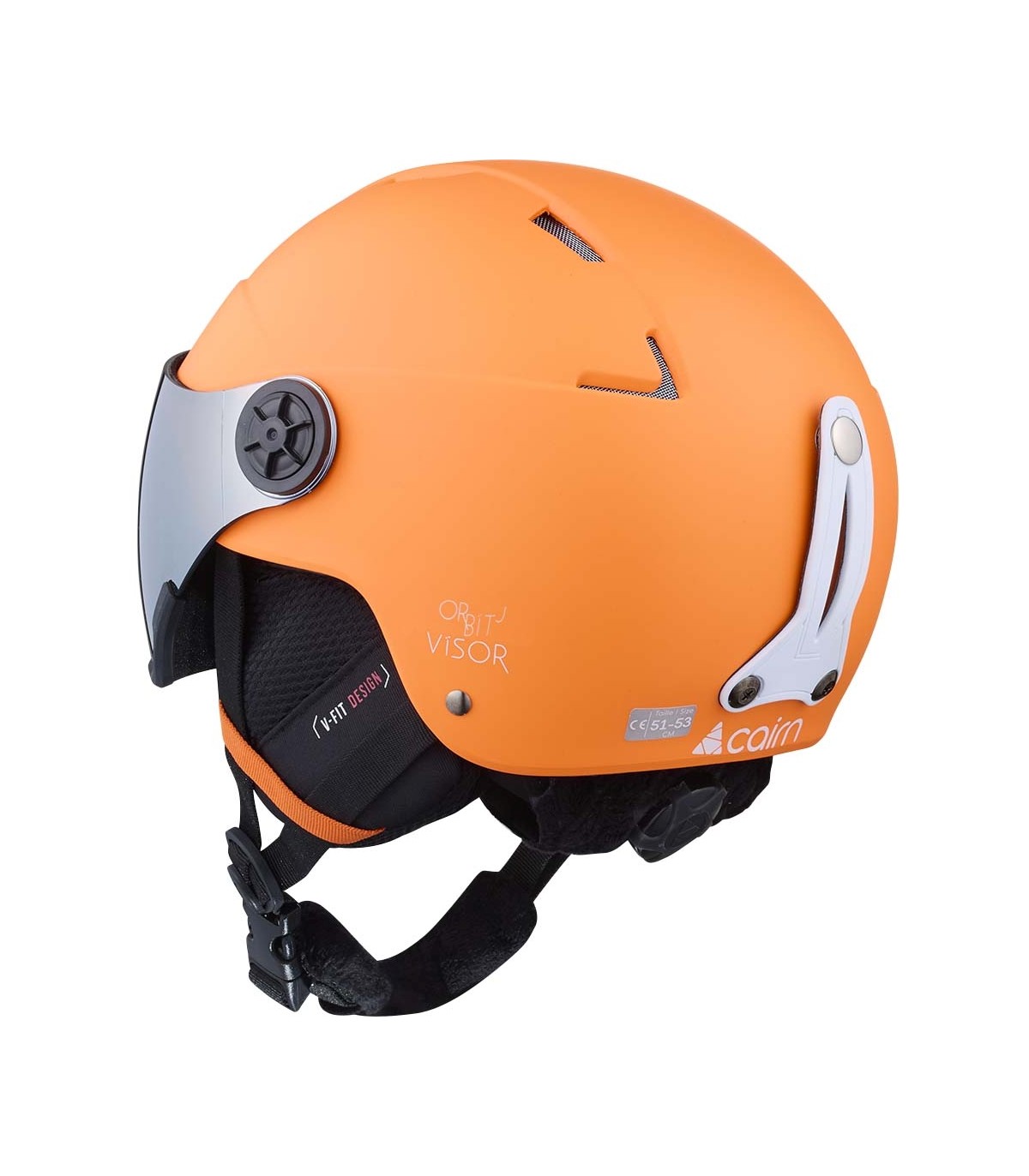 Kask narciarski z szybą S3 Cairn ORBIT Visor Junior 54-56