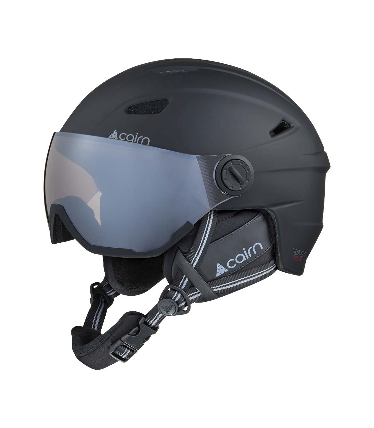 Kask narciarski z szybą S1-S3 Cairn IMPULSE Visor PHOTOCHROMIC 59-60