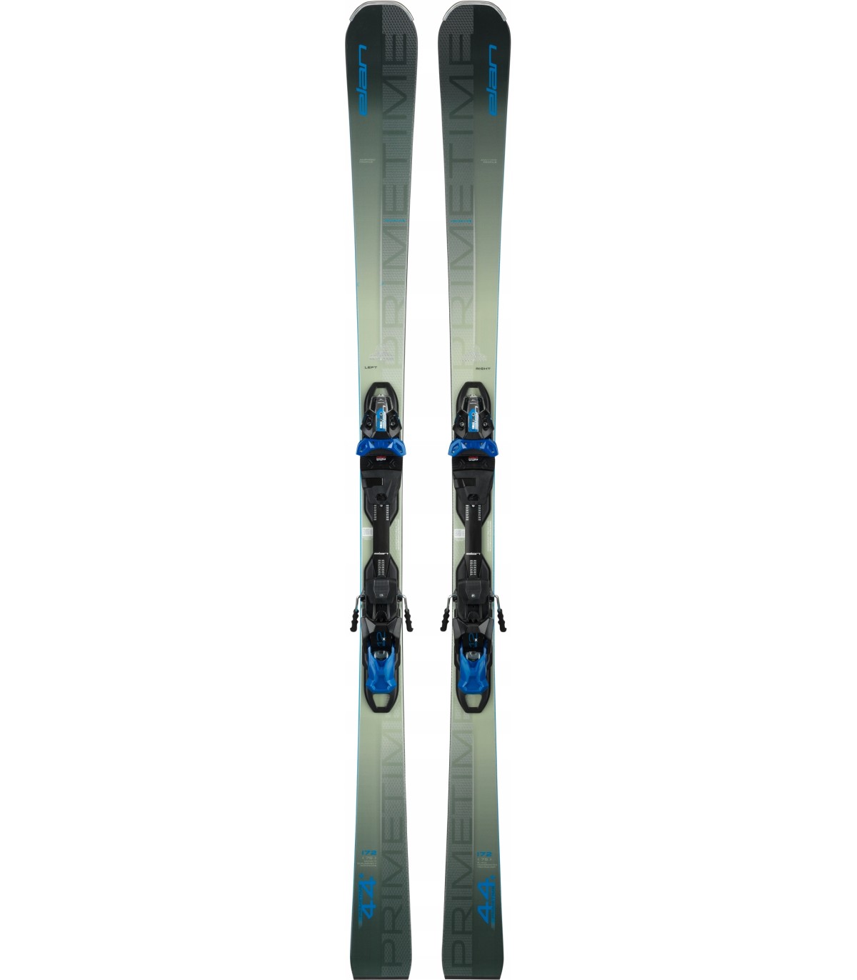 Narty zjazdowe testowe ELAN PRIMETIME 44+ 172cm EMX 12.0 Amphibio 2023/2024