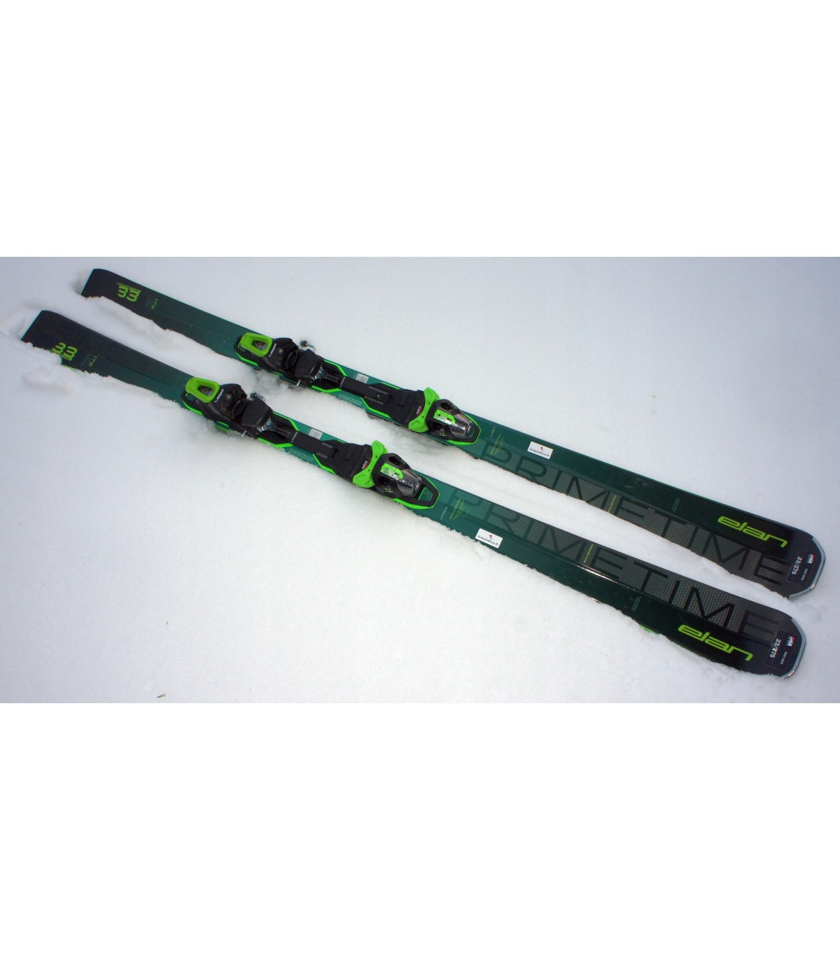 Narty zjazdowe testowe ELAN PRIMETIME 33 172cm EMX 11.0 Amphibio 2023/2024