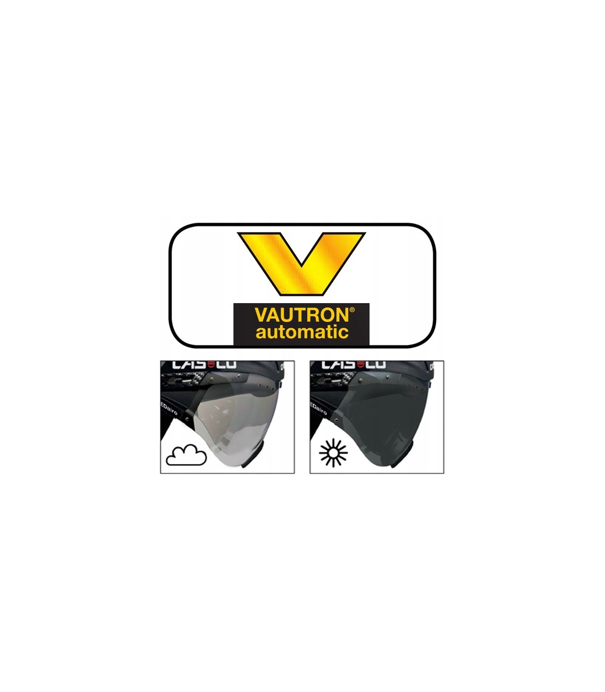 Kask rowerowy szosowy triathlonowy z szybą CASCO SPEEDairo 2 RS 59-62 (L)