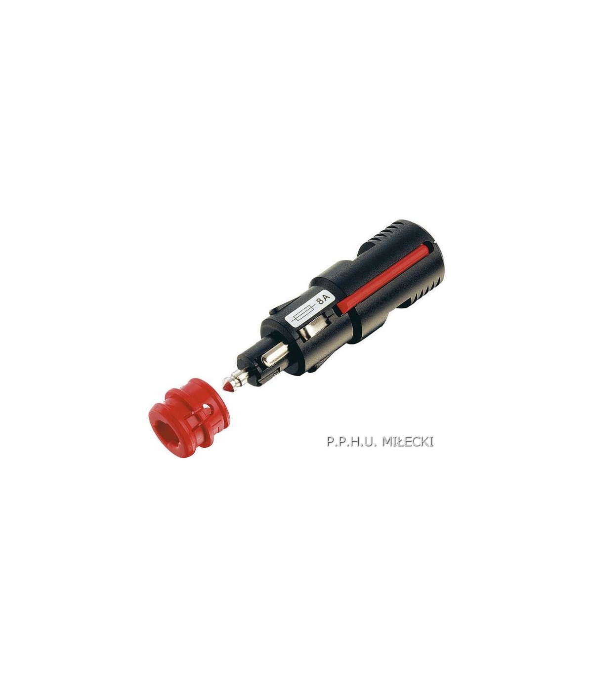 Wtyczka gniazdo 12V 24V DC gniazda zapalniczki 8A
