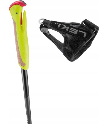 Kije biegowe kijki Nordic Walking LEKI XTA 5.5 JR 115cm
