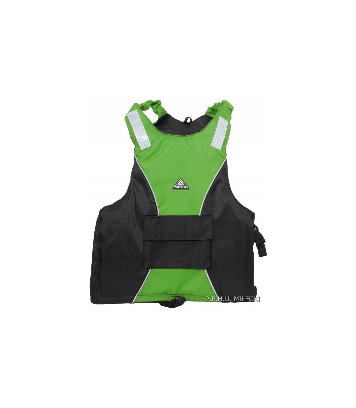 Kamizelka asekuracyjna odblaski kapok M 50-60kg kajak łódź ponton WEJHEROWO
