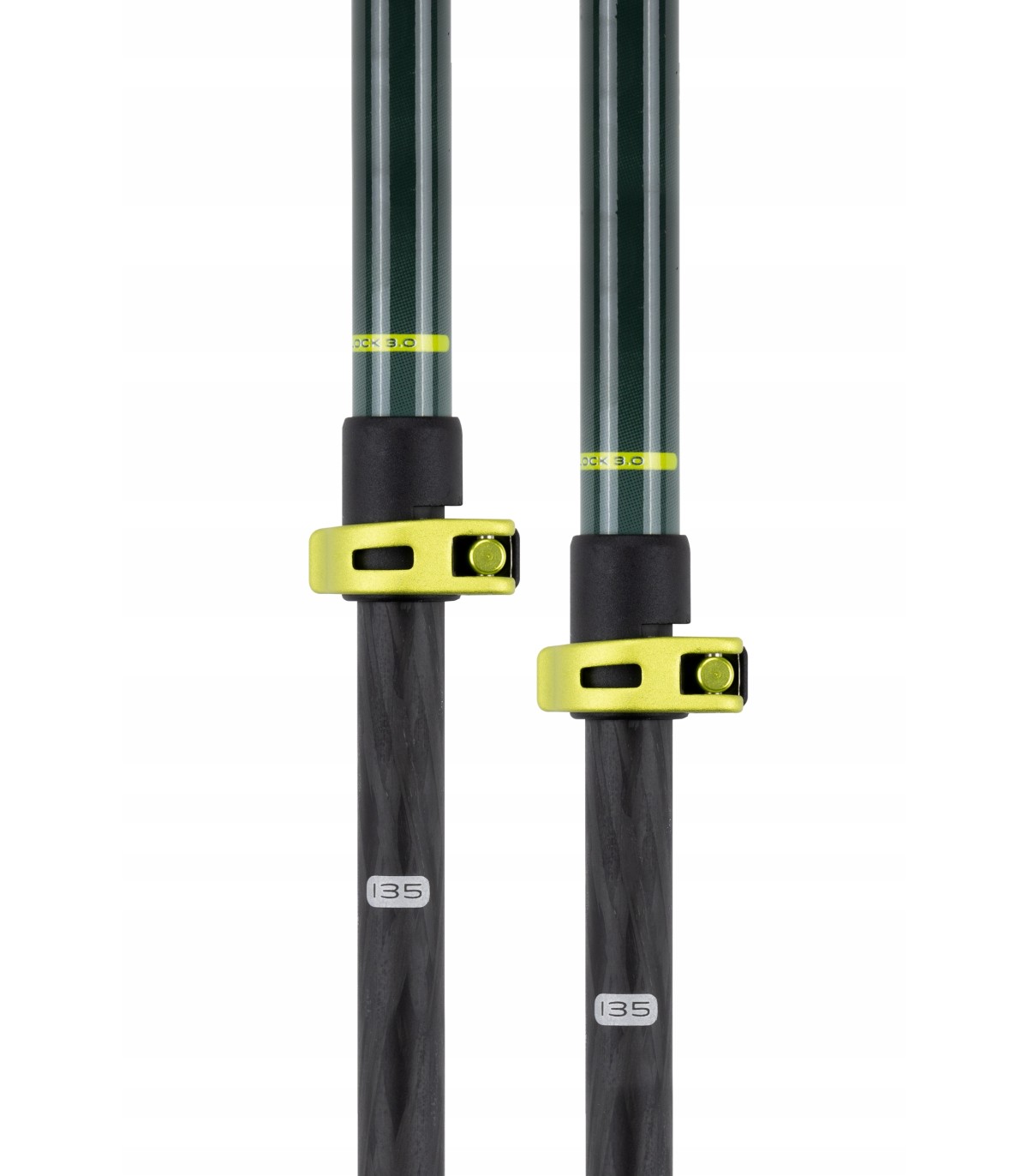 Kije kijki ski-tourowe freerideowe regulowane Elan TOUR CARBON ROD 110-140