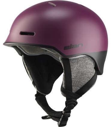 Kask narciarski snowboardowy ELAN IMPULSE MAROON 53-56