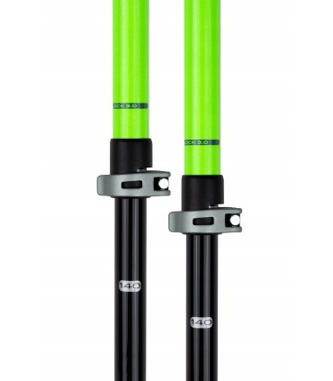 Kije kijki ski-tourowe freerideowe regulowane Elan TOUR ALU ROD 115-145