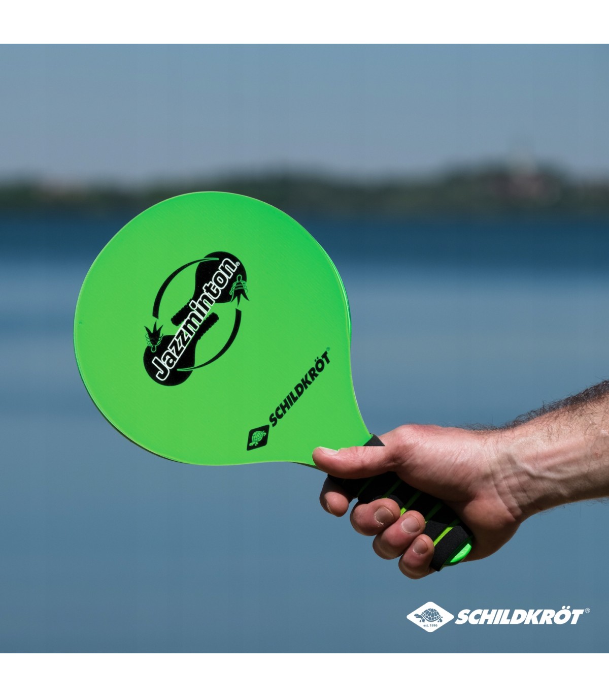 Zestaw do gry plażowej plenerowej rakietki + lotki Schildkrot Jazzminton