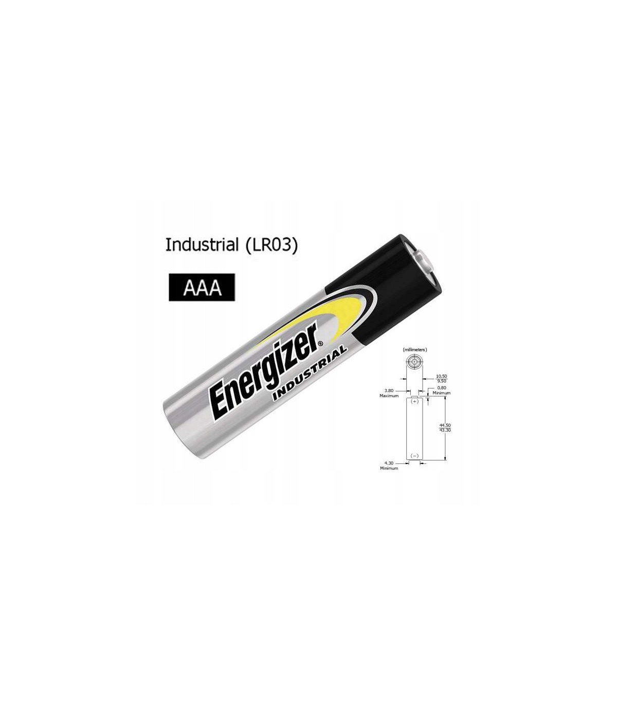 Bateria Alkaliczna ENERGIZER INDUSTRIAL LR03 AAA