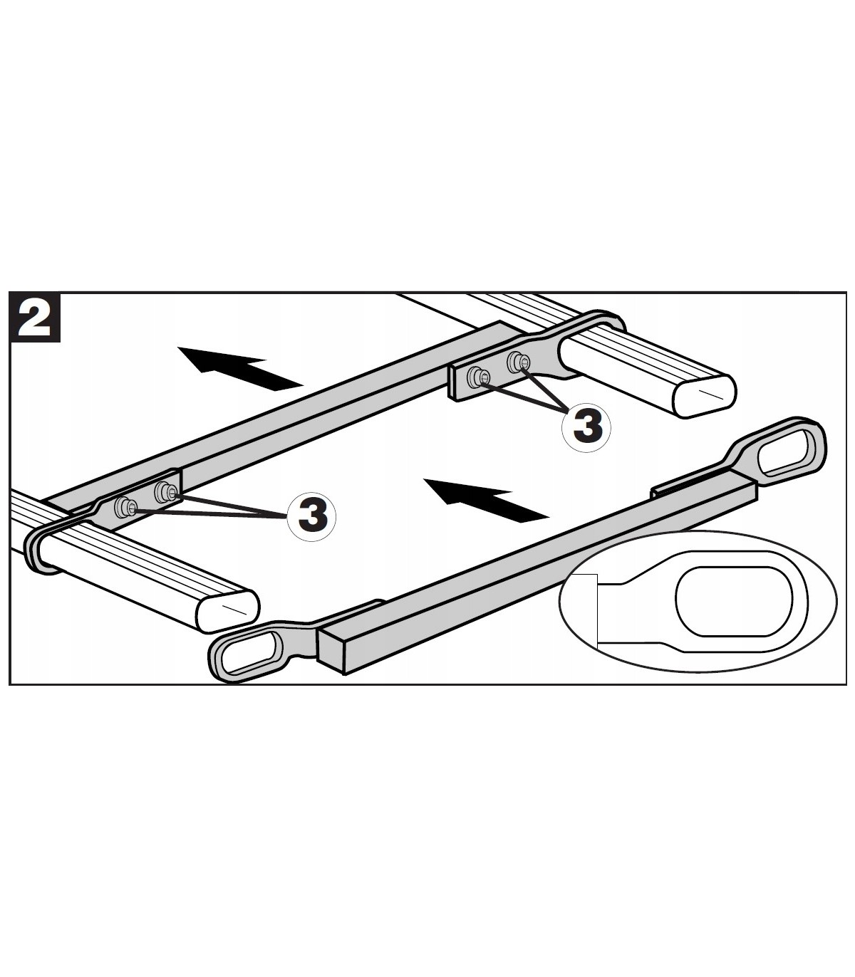 Adapter Adaptor 3D bagażnika Automaxi Mont Blanc