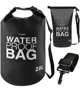 Worek wodoszczelny żeglarski wodoodporny Trizand 20l na kajak spływ ryby