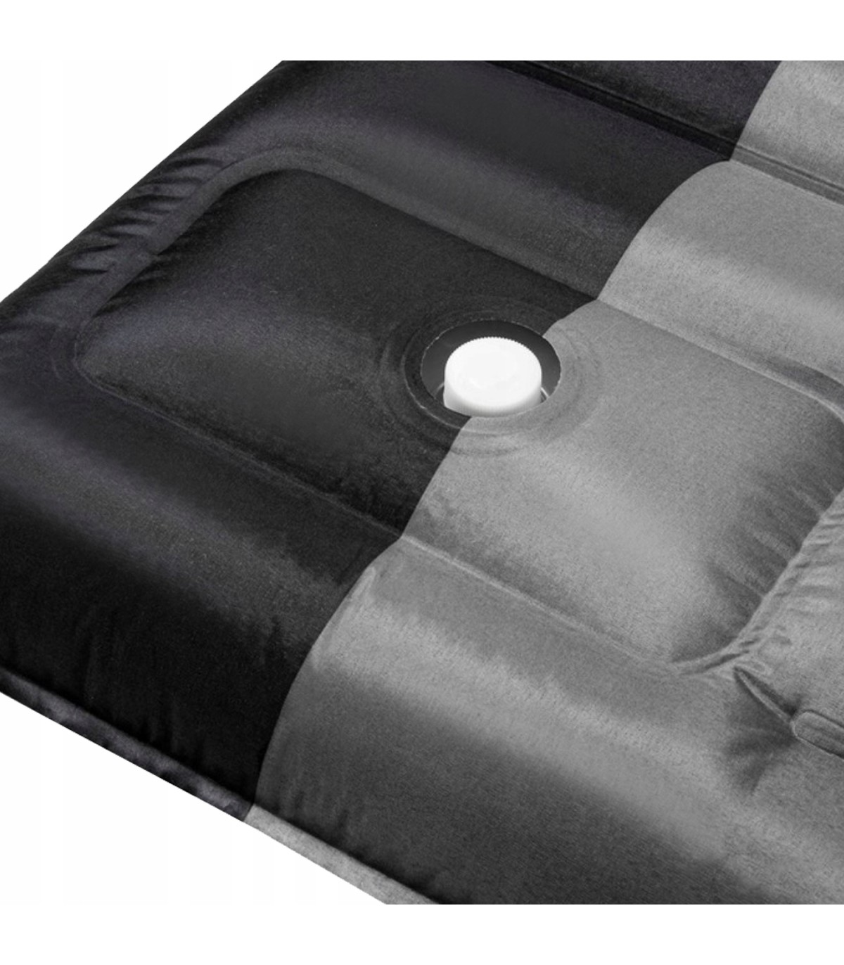 Materac dmuchany z pompką jednoosobowy turystyczny Trizand karimata biwak