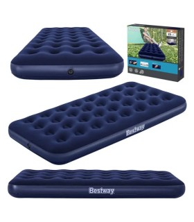 Materac dmuchany Bestway jednoosobowy 188x99x22cm 150kg pod namiot na biwak