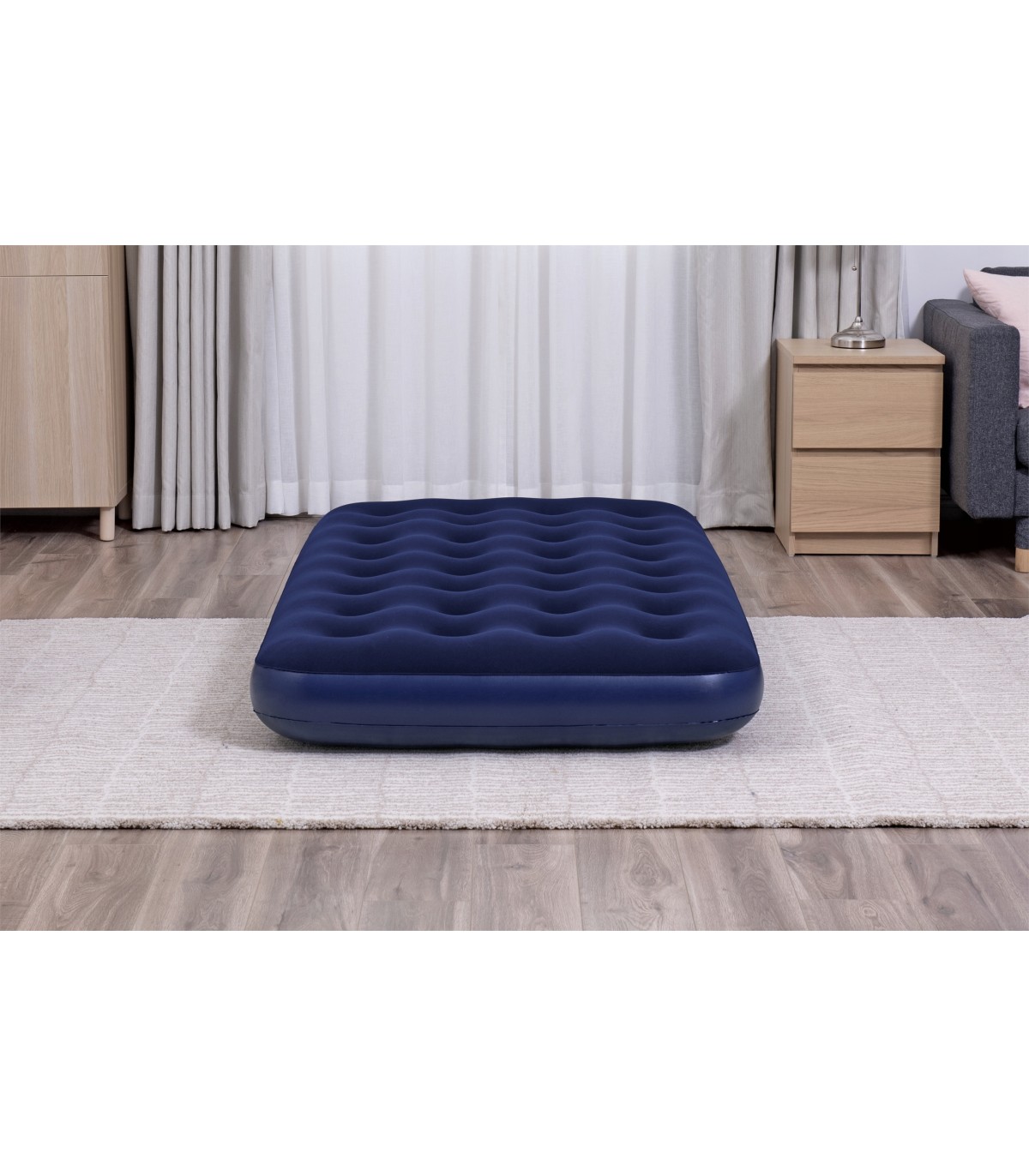 Materac dmuchany Bestway jednoosobowy 188x99x22cm 150kg pod namiot na biwak