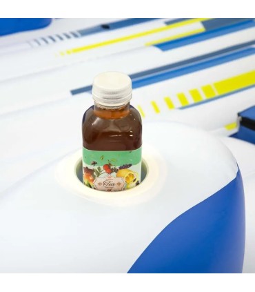 Wyspa pływająca z basenem zadaszeniem materac imprezowy 6 osób Bestway HF