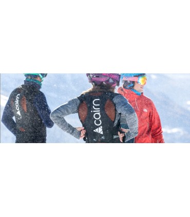 Ochraniacz na plecy Cairn PRO IMPAKT D3O ŻÓŁW M