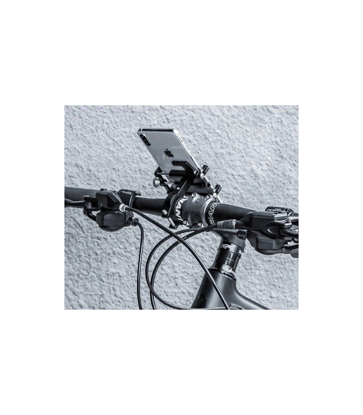 Uchwyt rowerowy na telefon Trizand Podstawka antypoślizgowa na nawigację