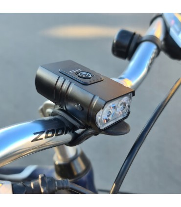 Lampka na Rower Rowerowa LED CREE 4T6 Tył Przód Zestaw lampek wodoodporne