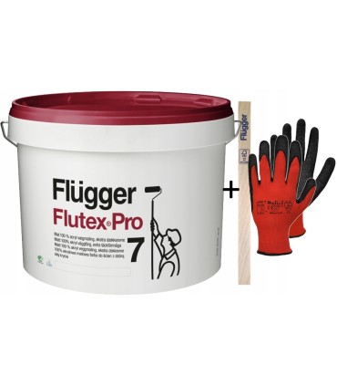 Farba biała z połyskiem do ścian ścienna Flügger Flugger Flutex PRO 7 9,1L