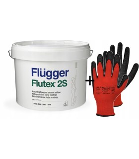 Farba do sufitów antyrefleksyjna Flügger Flugger Flutex 2S biała 3L
