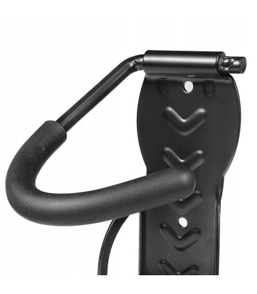 Wieszak na rower hulajnogę uniwersalny uchwyt rowerowy na ścianę hak do 25