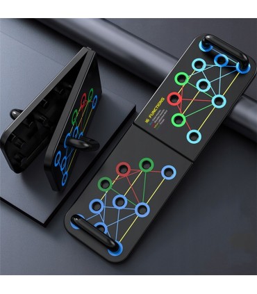 Deska Uchwyt do pompek 16w1 Push-up board Trening ćwiczenia mięśni siłownia