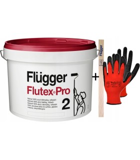 Farba sufitowa matowa do sufitów Flügger Flugger Flutex Pro 2 biała 9,1L